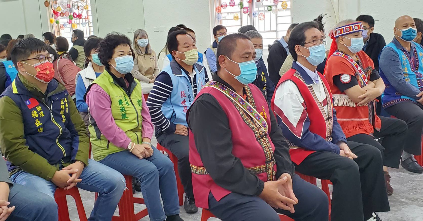 八里區原住民族聚會所啟用-現場來賓