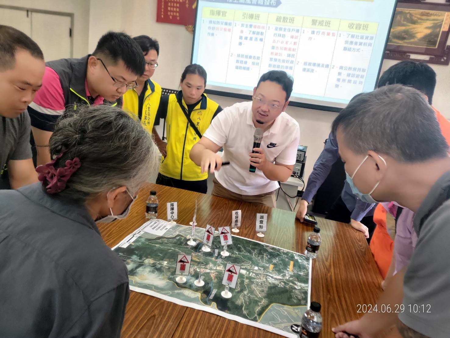 土石流防災兵棋推演