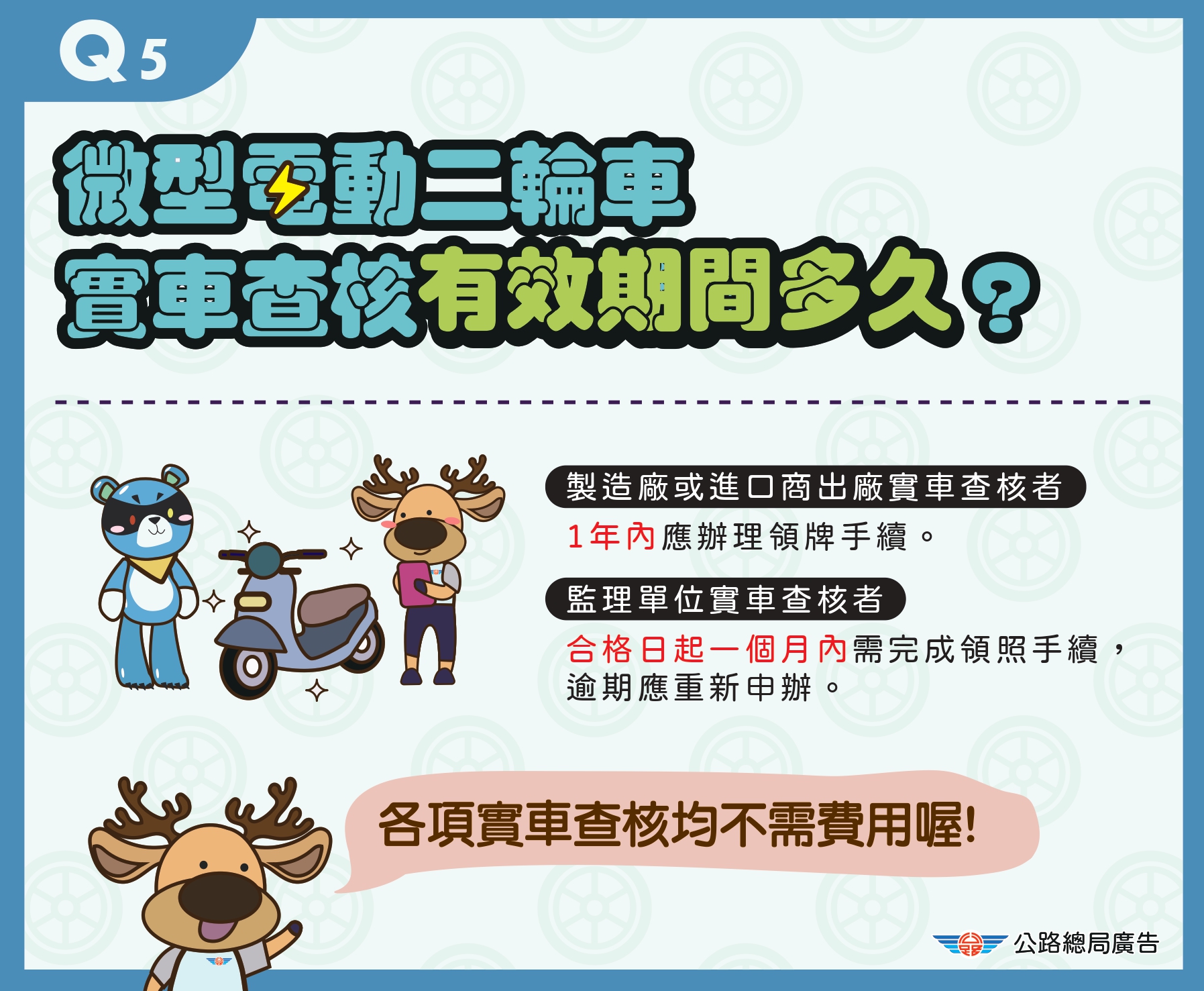 5.實車查核有效期間多久