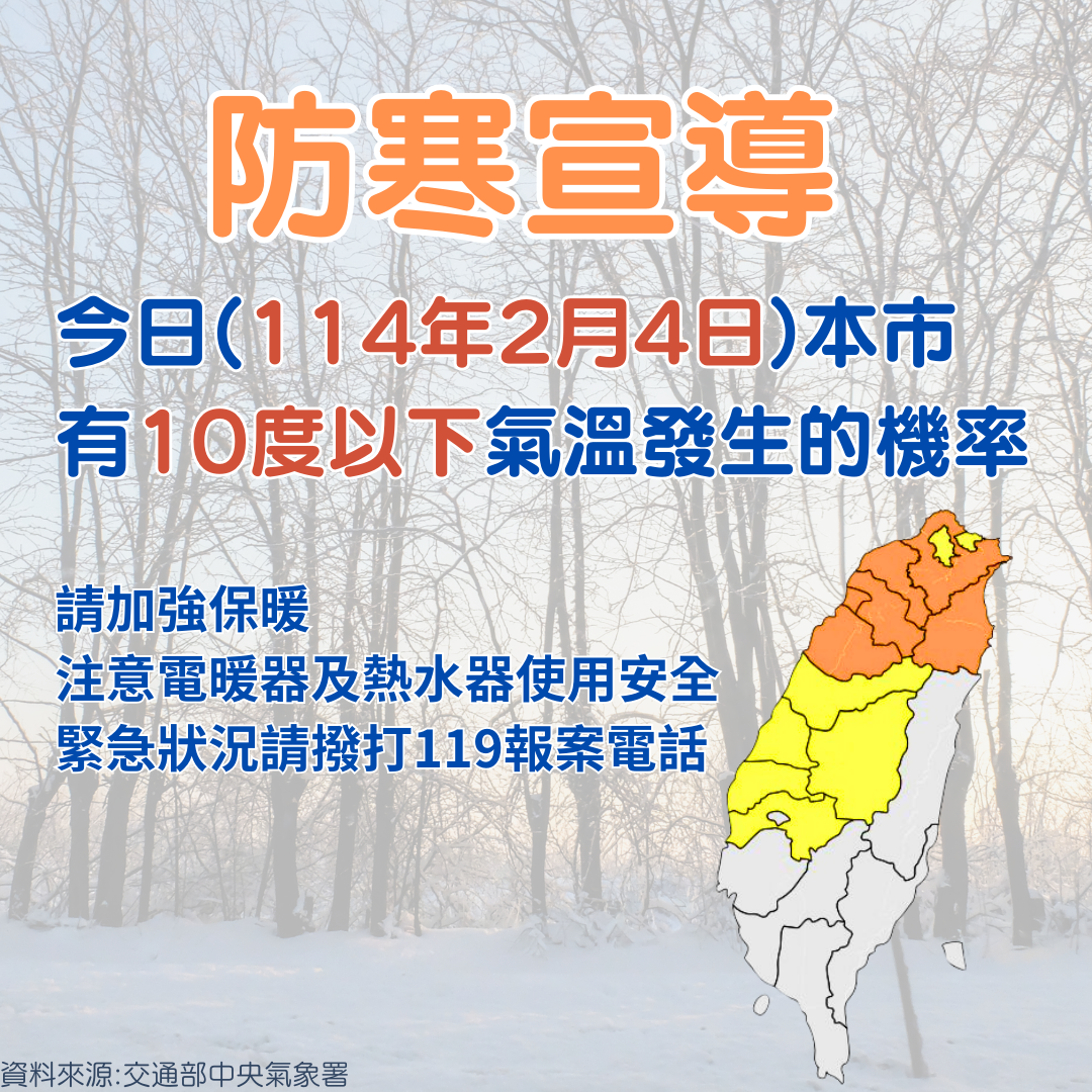113年2月4日防寒宣導