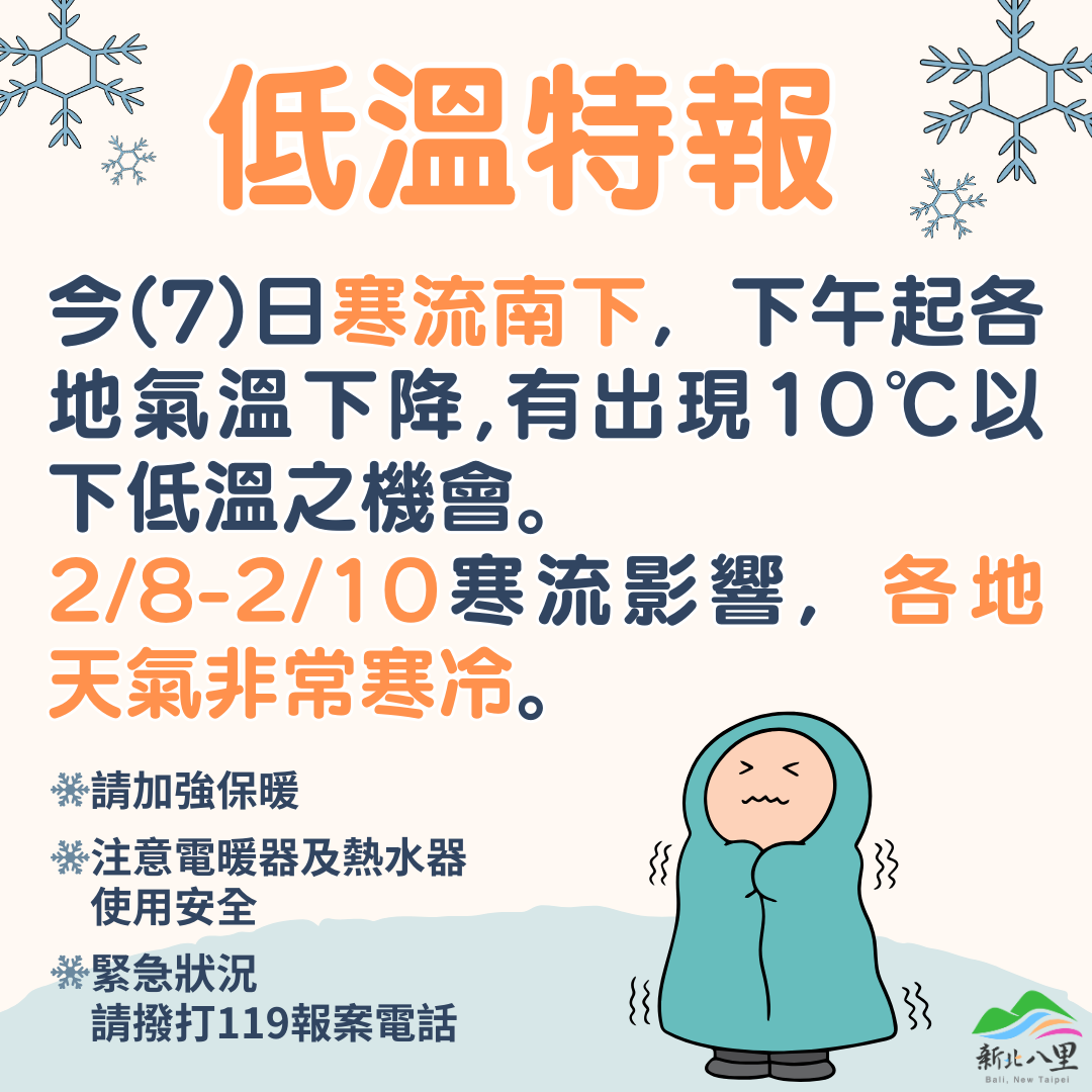 低溫特報