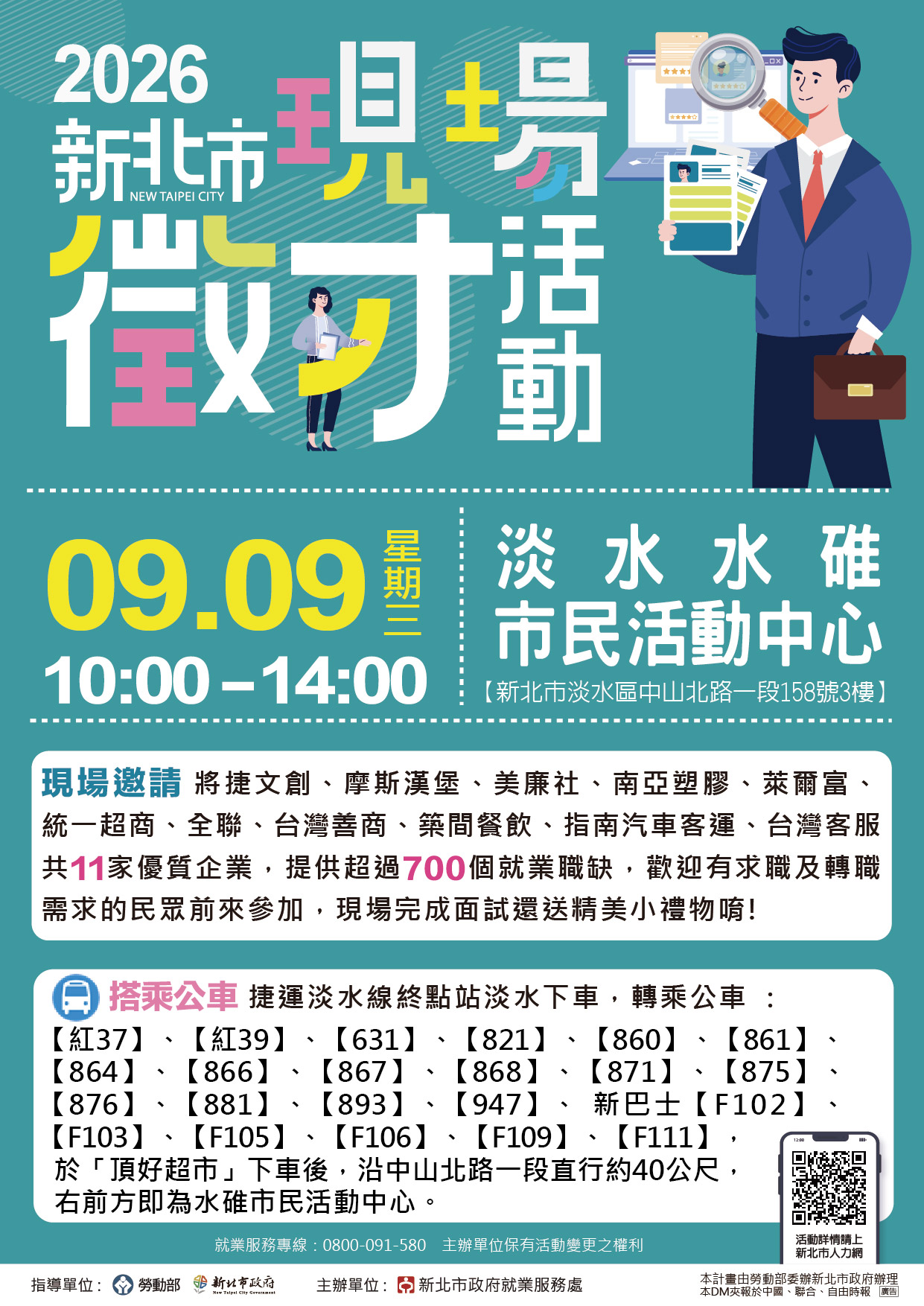 2026新北市聯合徵才活動