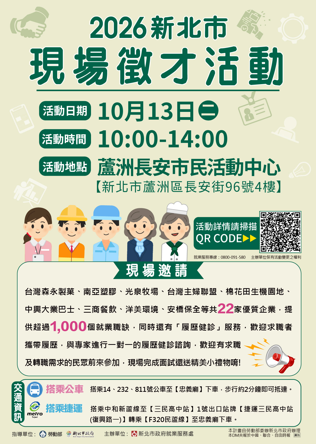 2026新北市聯合徵才活動