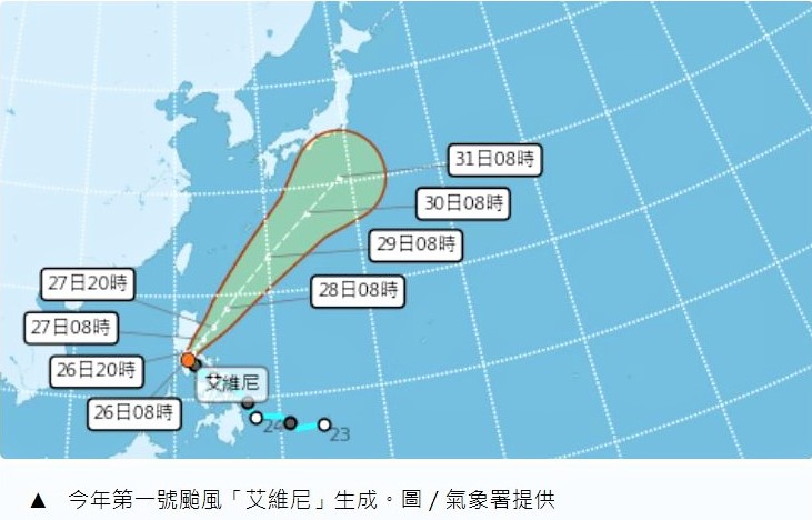 艾維尼颱風